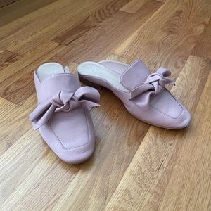 BP Maddy Bow Mules, Dusty Pink